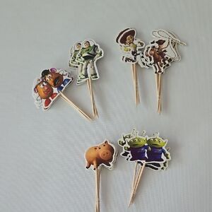 Toy Story Character Cupcake Toppers